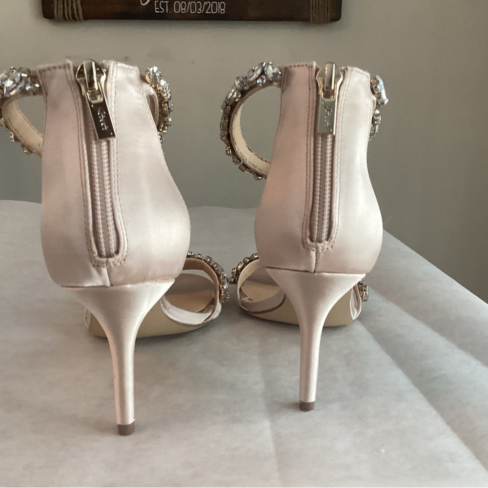 Crystal-Embellished Women's Heels